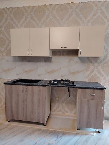 balaca metbex mebelleri: Mətbəx mebel dəsti - Komplekt: üst dolablar (3 bölmə), alt dolablar — 1