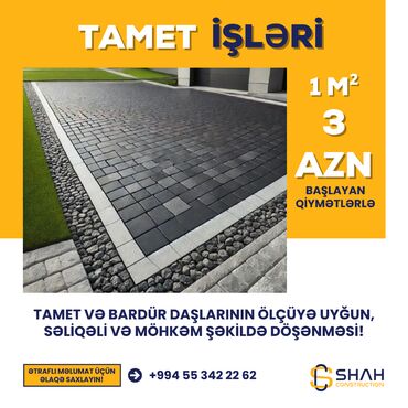 Tikinti və təmir: 🧱 Tamet Döşəmə Xidməti – Səliqəli və Möhkəm Tətbiq! Peşəkar