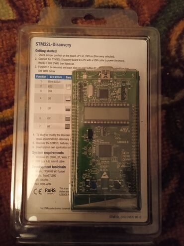 материнская плата am4: Продаю отладочную плату STM32L discovery новая в упаковке