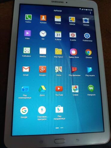 Tableti: Na prodaju samsung galaxy Tab e ocuvan kao nov bez i jedne tackice u — 15
