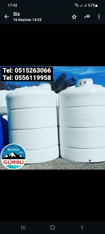 Baklar və çənlər: Bak, Plastik, 10000 l l, Yeni, Pulsuz çatdırılma — 13