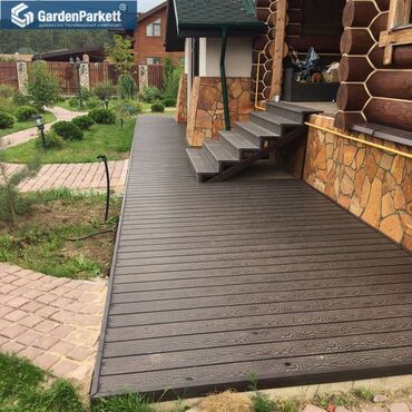 Террасная доска ДПК: В наличии террасная доска дпк стоимость 3000 сом за 1 м2 (6,9 п.М) — 15