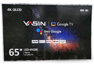 квант: АКЦИЯ ТЕЛЕВИЗОРЫ Ясин 65 4K модель YASIN 65 смарт тв андроид 11 — 2
