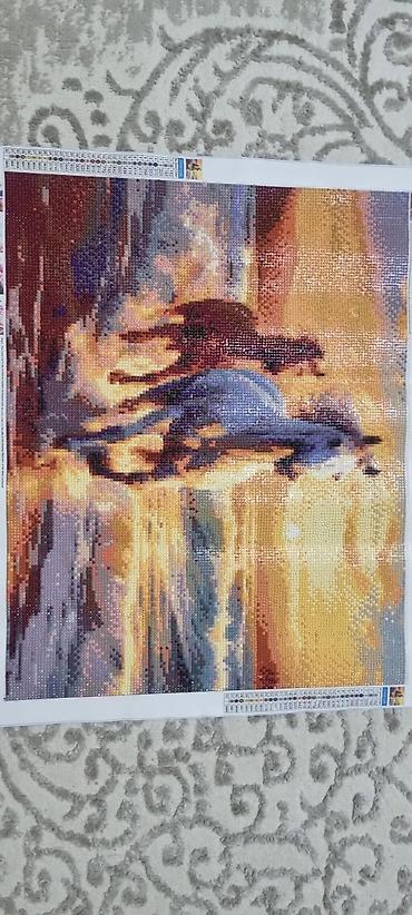 Настольные игры: Продаю готовую новую алмазную мозаику ручная работа цена окончательная — 31