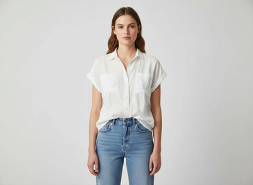 biała koszula po angielsku: House, Women`s shirt, size M