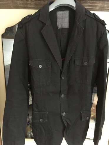 zara jackets: Jakna za prelazni period, Keper, XL (EU 54), Zara, bоја - Crna