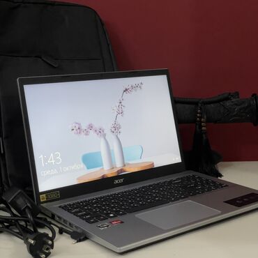 фантом 4 про цена: Ноутбук, Acer, 16 ГБ ОЭТ, AMD Ryzen 7, 15.6 ", Колдонулган, Татаал эмес тапшырмалар үчүн, эс тутум SSD