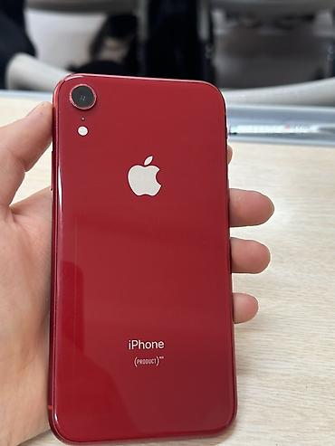 redmi 9 т: IPhone Xr, Колдонулган, 128 ГБ, Кызыл, Каптама, 75 % — 2