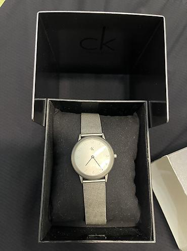Кол сааттар: Классикалык сааттар саат, Calvin Klein, Швейцария, Асыл нуска, Унисекс, Жаңы — 10