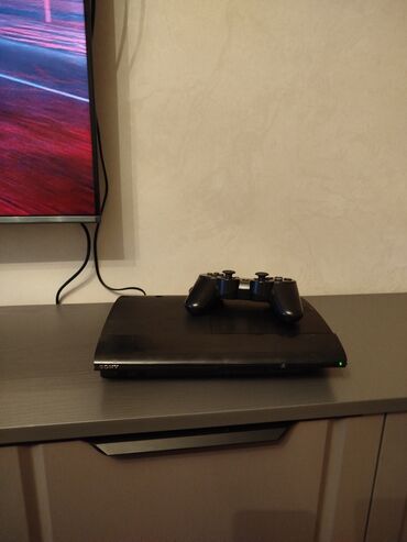 PS3 (Sony PlayStation 3): Play Station 3 Super slim 250 gb HDD Korpusun pis