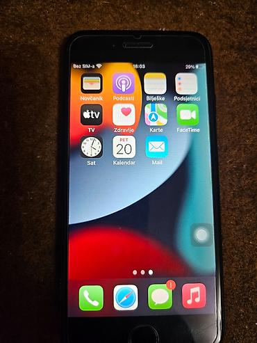 Apple iPhone: Apple iPhone 7, 32 GB, crna boja (Black)Telefon je potpuno ispravan — 5