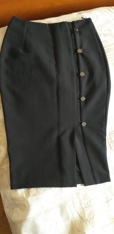 детские леггинсы с юбкой: S (EU 36), цвет - Черный