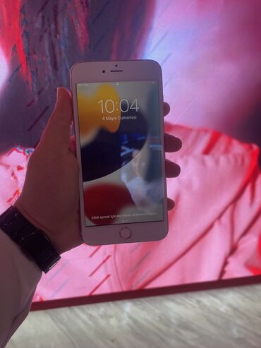чехол iphone 6s: IPhone 6s Plus, 16 ГБ, Коралловый, Отпечаток пальца