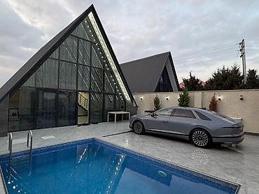 Günlük kirayə evlər: A‑Frame üslubunda müasir istirahət evi - Şəxsi həyət: yüksək — 6