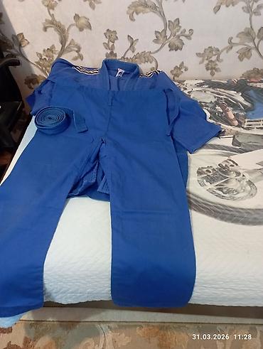 sambo ucun kimono: Sambo/Judo geyim dəsti – mavi rəng - Brend: Stop Sports (etiketdə — 1