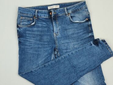 tall jeans uk: Jeansy Zara, L (EU 40), Bawełna, stan - Dobry