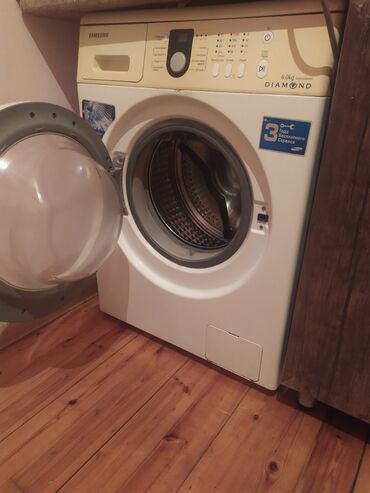tankda bir paltaryuyan maşını al: Paltaryuyan maşın Samsung, 6 kq, Avtomat, Qurutmasız, Kredit yoxdur
