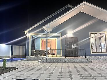 qəbələ ev satışı: 105 kv. m, 3 otaqlı, Hovuzlu, Kanalizasiya, Kombi, Qaz — 10