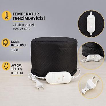 saxta baba maskasi: Termosapka,termoşapka,termal papaq 🔥 Saç üçün Termal Papaq – Keratin — 3
