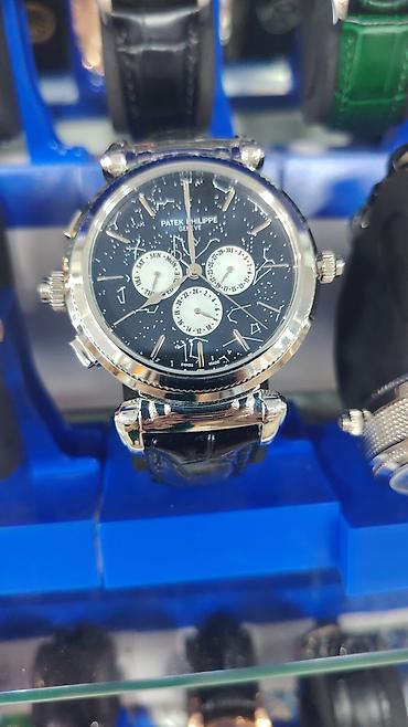 3d saat: Patek Philippe üslubunda klassik kişi qol saatları - Korpus: qızılı — 2