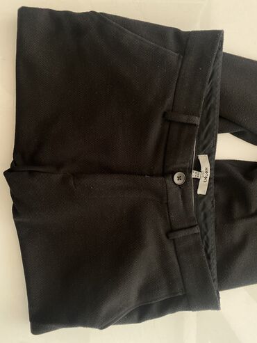 мужские клетчатые брюки: Брюки M (EU 38), цвет - Черный