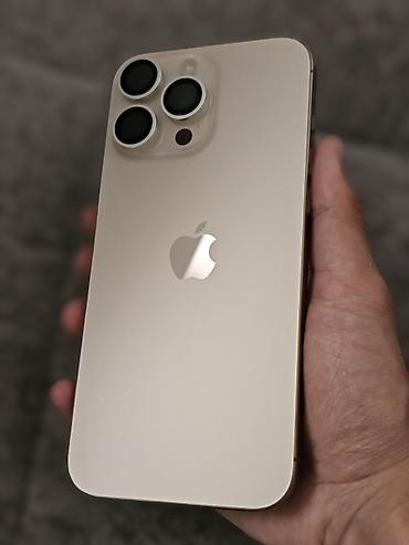 литиево ионные аккумуляторы: IPhone 16 Pro max, цвет desert Titanium Ключевые характеристики: - — 1