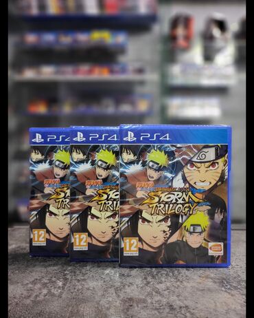 Игры для PlayStation: Новые запечатанные диски В наличии naruto trilogy 🤘New🤘 . Цена