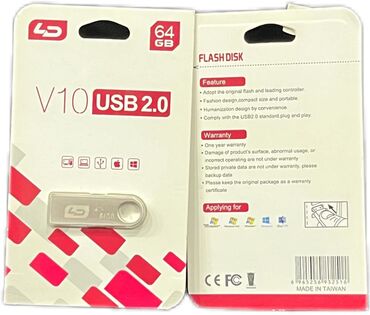 usb vifi: Флеш карта 64 ГБ, USB 2.0, Новый