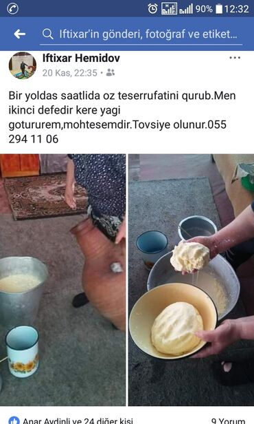 Yağ: Təmi̇z əri̇di̇lmi̇ş nehrə yaği. 3kg balon əridilmiw nehrə yağı - 65 — 4