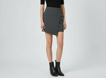 spódnice z wiskozy midi: Women`s skirt, size M