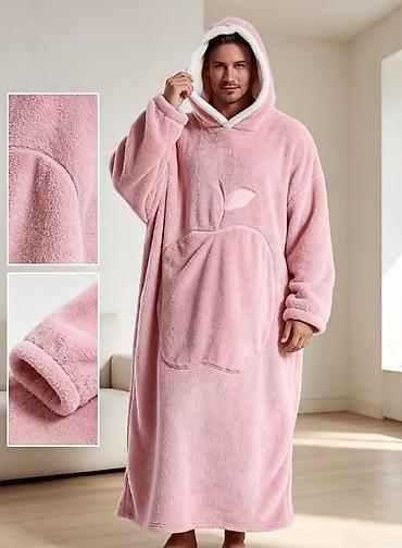 Bütün bədən pled yeni unisex çəhrayı rəngli — 1
