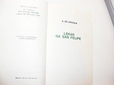 keyboard: Lekar na San Felipe A. Dž. KroninBiblioteka Izabrana dela. Izdavac — 2