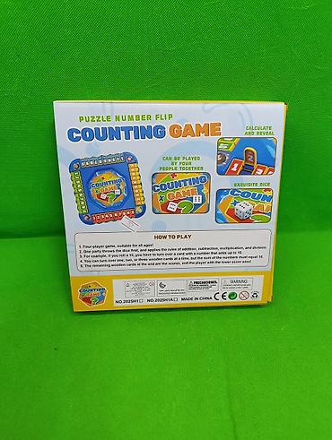 настольный: 🔢 РАЗВИВАЮЩАЯ МАТЕМАТИЧЕСКАЯ ИГРА COUNTING GAME 🎲 🧠 Увлекательная — 6