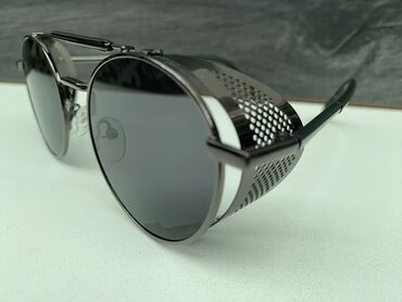 Солнцезащитные очки: Солнцезащитные очки очки, Унисекс, Авиатор, Регулируемые носоупоры, Оправа из нержавеющей стали, Новый — 4