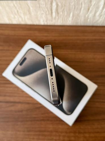 16 iphone: IPhone 15 Pro, 128 GB, White Titanium, Face ID — 3