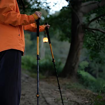 острые: Треккинговые палки WELLHIKE (пара) - Телескопическая конструкция с — 3