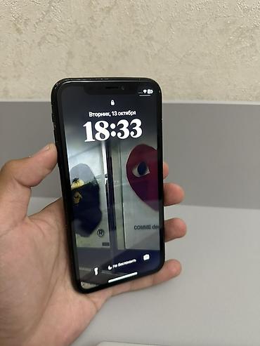 IPhone Xr, Б/у, 64 ГБ, Черный, 100 % at lalafo.kg IPhone Xr, Б/у, 64 ГБ, Черный, 100 %