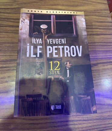 Художественная литература: Məhsul: Kitab – “12 Stul” Müəlliflər: İlya İlf, Yevgeni Petrov Seriya