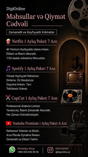 🎬 DigiOnline — Rəsmi və Zəmanətli Rəqəmsal Xidmətlər Bütün lalafo.az -da 🎬 DigiOnline — Rəsmi və Zəmanətli Rəqəmsal Xidmətlər Bütün