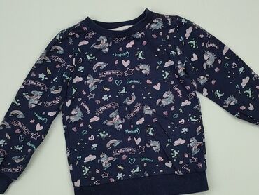 modne bluzki dla dzieci: Bluzka, 5-6 lat, 110-116 cm, stan - Dobry