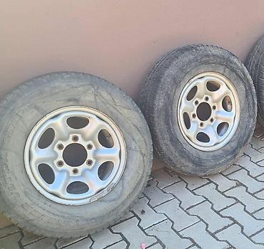 Tyres & Wheels: ČELIČNE FELNE TERRANO 15 6 X 139.7 | dve felne 6x139,7 centralna — 1