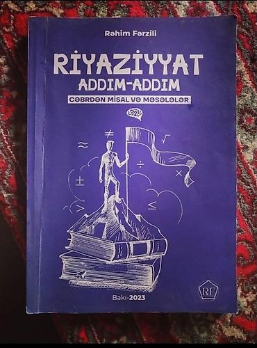 Kitablar və jurnallar: Məhsul: Riyaziyyat dərsliyi – “Riyaziyyat Addım-Addım: Cəbrdən misal — 1