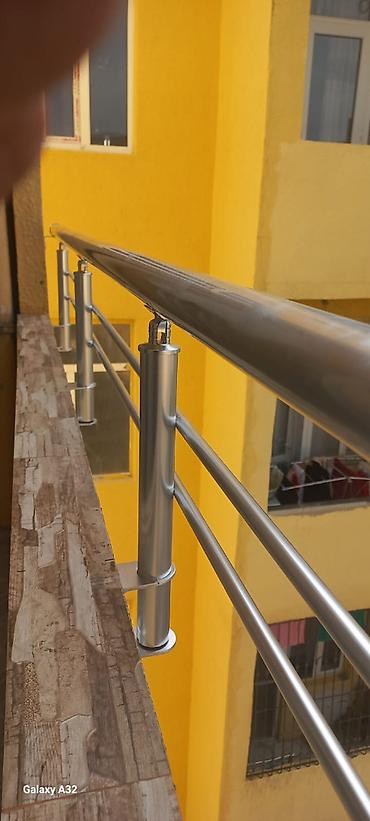 Balkon məhəccəri, Paslanmaz polad lalafo.az -da Balkon məhəccəri, Paslanmaz polad