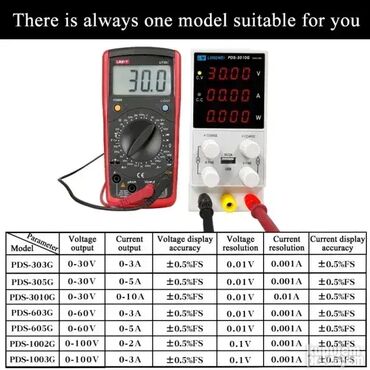 Izvori napajanja: Laboratorijsko napajanje LONGWEI 30V 10A 300W PDS-3010G 🔧 — 7