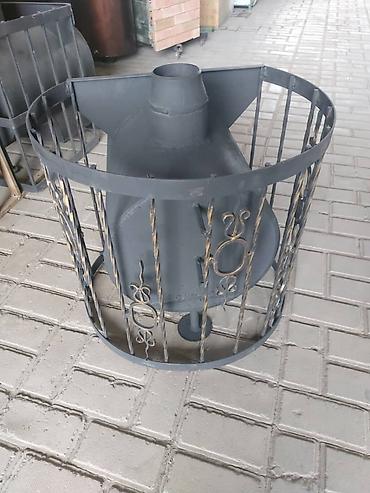 Буржуйки: Тип: металлическая печь на твердом топливе (дрова). - Конструкция — 7