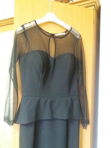 Вечерние платья: Вечернее платье, Коктейльное, Длинная модель, С рукавами, XL — 8