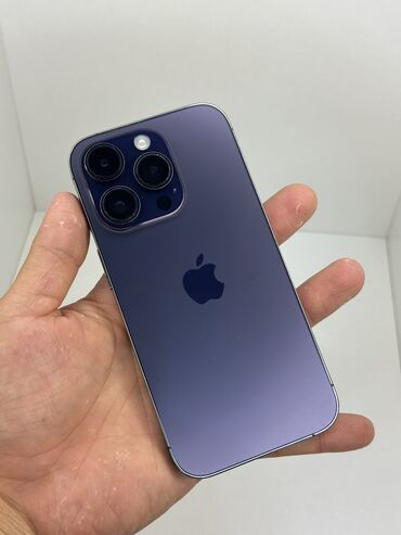 чехол на редми 7 а: IPhone 14 Pro, Колдонулган, 256 ГБ, Deep Purple, 90 %