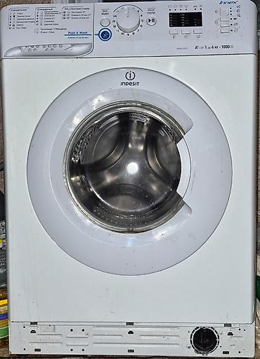 indesit: Paltaryuyan maşın Indesit, 6 kq, İşlənmiş, Avtomat, Ünvandan götürmə — 1