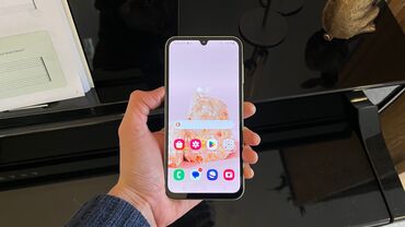 Samsung: Samsung Galaxy A15, 128 GB, rəng - Ağ, Zəmanət, Düyməli, Sensor