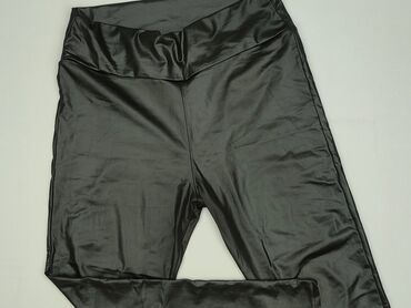 legginsy woskowane wysoki stan: Legginsy Sportowe damskie, rozmiar 5XL